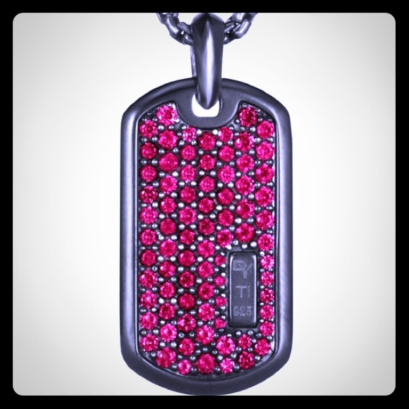ruby dog tag
